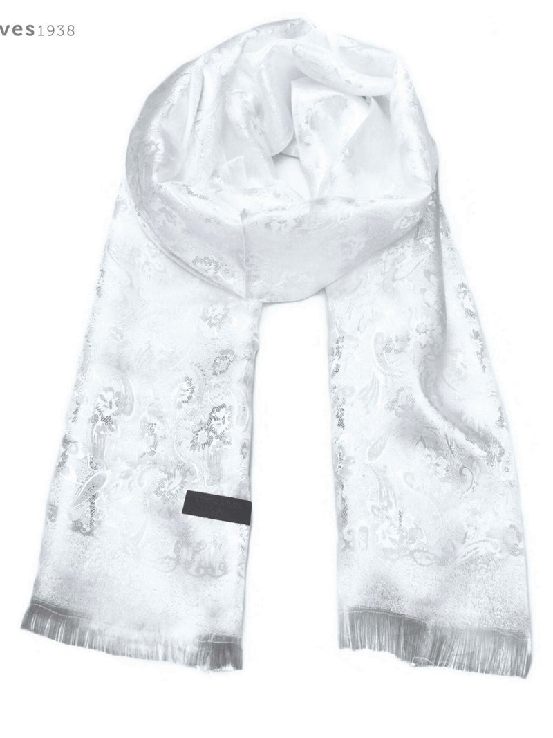 White flowers silk scarf, Silk Scarf, festival scarf, elegant scarf, paisley,boho, bohemian scarf,gypsy,Blossom Design Scarf,silk head scarf silk flower