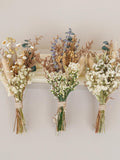 Mini Dried Floral Bouquet,Bohemian Mini Dried Flower Bouquet, Table Decorations, Center Decoration, Holiday Gift Bouquet