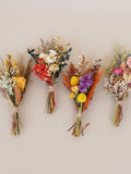 Dried Flowers  Mini Bouquet, Bohemian Mini Dried Flower Bouquet, Table Decorations, Center Decoration, Holiday Gift wedding flower
