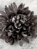 Stormy Gray or Grey Mum - Artificial Flowers, Silk Flower Head silk flower