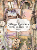 Cottage Romance Junk Journal Kit: Soft Vintage Love Printable Pages & Ephemera Love Romance Flower
