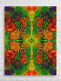Canvas flower spore