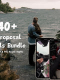 40+ Proposal Reel Bundle | Rings & Flower Bouquets |Faceless Watermark-Free Vertical Videos | MRR and PLR Rights |Editable Canva  love Reels Love Romance Flower