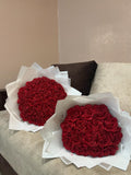 Bouquet of 15 Eternal Roses, Handmade Artificial Flower Bouquet, Durable Flower, Small Rose Bouquet, Graduation Gift, Flower Crafting Bouquet