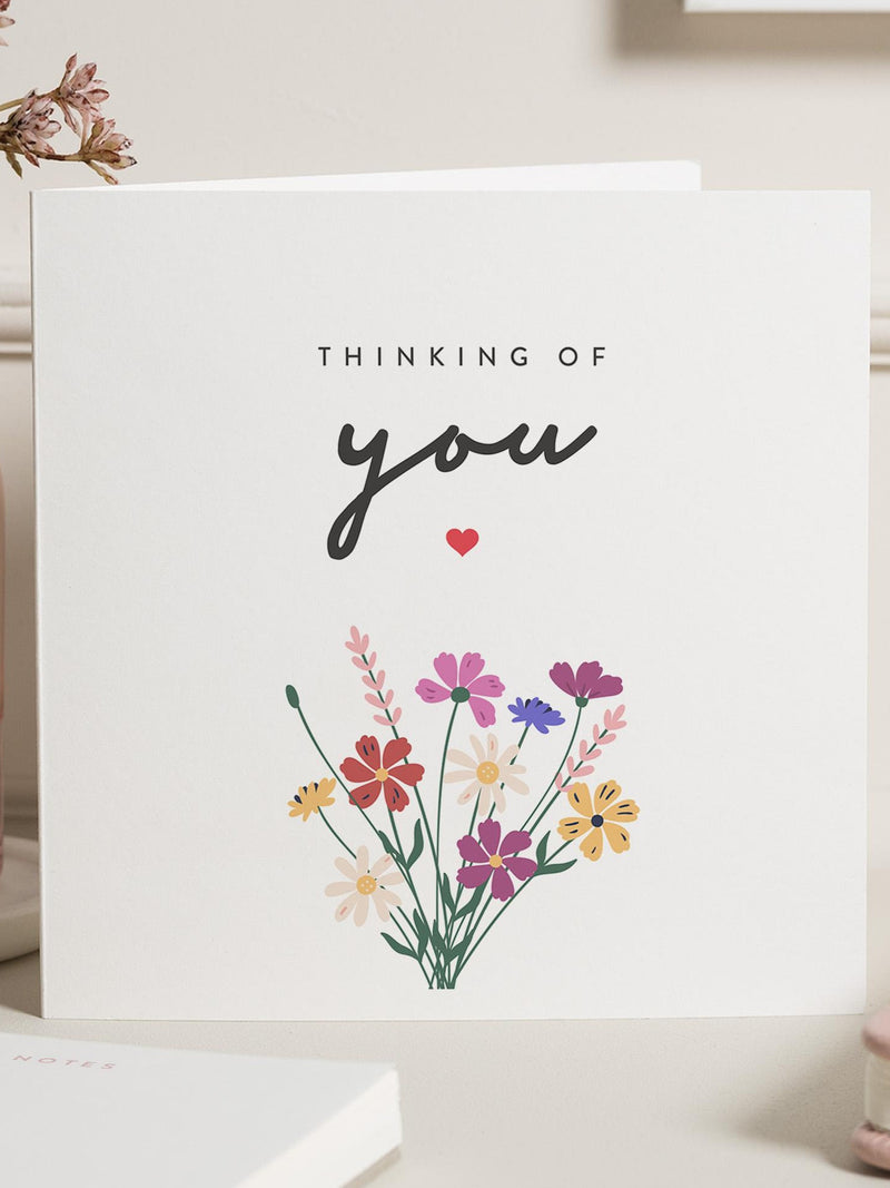 Thinking Of You Card, Sending Love Card, Sympathy Card Friend, Grieving Card, Condolences Card, Sympathy Card Flowers, Sorry For Your Loss sympathy flower