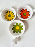 Decorative Flower Power Small Bowls flower spore