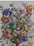 Small 1940s APRIL FLOWERS Print, Furber's 12 Months of Flowers, Colonial Williamsburg Art, April Birthday Wedding Anniversary Gift, 7x10 ANNIVERSARY