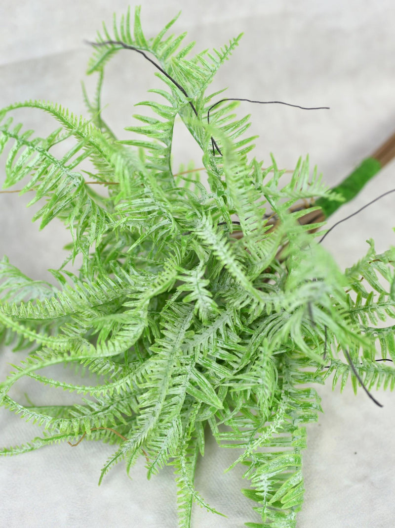 Set of 10 - Faux Real Touch Fern Bunch - Artificial Greenery / Foliage / Plant / Wedding / Bouquet / Home Decor / Arrangement / Centerpieces faux plants