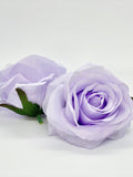 3" Light Lavender Rose Lilac Rose Artificial Lavender Rose Artificial Light Purple Flower Lavender Silk Flower Light Purple Silk Flower silk flower