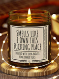New Homeowner Gift, Housewarming Candle, Funny New House Gift, Christmas Gift, Closing Gift, Condo Owner, Closing Gift for House house warming flower