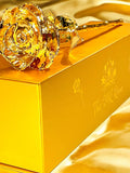 24K Gold Dipped Real Rose, Anniversary Gift, 11.5" ANNIVERSARY