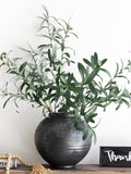Artificial Olive Leaf Stems: 31Ó Faux Greenery Branch Twigs faux plants