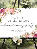 Personalized Housewarming decorations, Housewarming Welcome Sign, Housewarming Party Sign, Housewarming Party Decor, Housewarming Invitation house warming flower