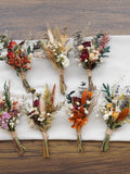 Mini Dried flower bouquet dried rose small milk bottle arrangement table decoration letter box gift holiday gifts wedding decor cake flower FLOWER DELIVERY