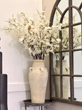 Cherry Blossom branches, White flowers, long stems, faux flower sprays, artificial Plants, wedding DIY, silk floral arrangement, home decor silk flower