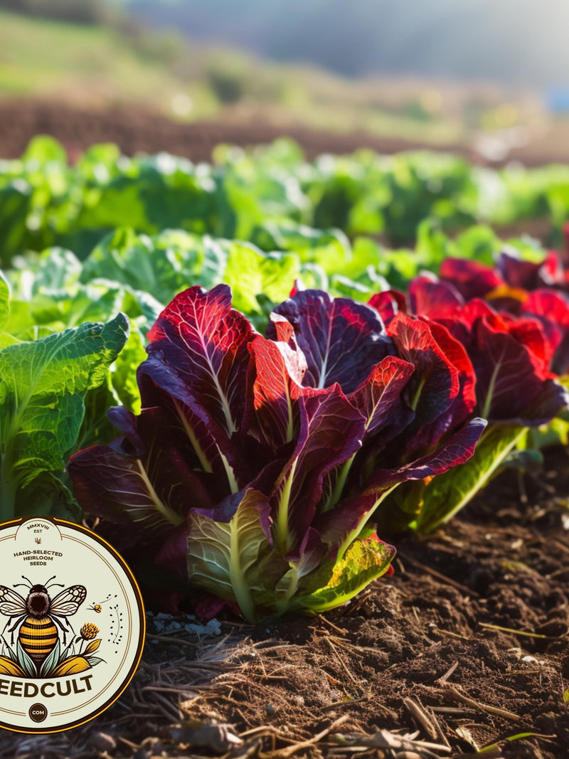 Super Red Romaine Lettuce Seeds, Bulk Lactuca Sativa LC063C seeds bulk