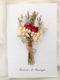 Happy Anniversary Card, Happy First Anniversary Card, Flower Anniversary Card, Anniversary Card For The Happy Couple, Valentine's Day ANNIVERSARY