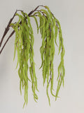 43" Fake Green Amaranth Tails Branch, Artificial Hanging Plant, DIY Floral Bouquet Arrangement /Greenery/Wedding/Home Decors/Holiday Gifts faux plants