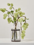 Green Mini Viburnum Everyday Spring Faux Foliage Stem Spray - 15" faux plants