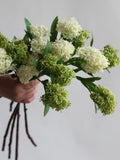 22.5" Artificial Seeded Branch- Green, High-Quality Artificial Plant, DIY Office/Wedding/Home Decoration/Gifts for Mum, Holiday Decorations faux plants