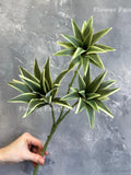 33" Faux Dracaena Reflexa Branch - Artificial Plant - Light Green faux plants