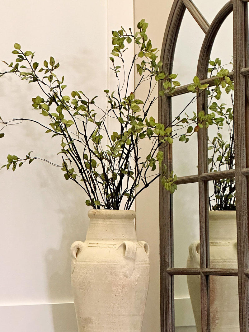 Long Elm tree leafy branches, artificial greenery, tree foliage, DIY flower arrangement, green faux plant leaves, home decor floral design faux plants