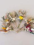 Dried Flowers Mini Bouquet,  Bohemian Mini Dried Flower Bouquet,Table Decorations, Center Decoration, Holiday Gift,Natural Dry Flower Bouquet