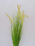 Artificial Fountain Grass Bush, Faux Foxtail Grass Stem, Greenery for Home Decor, Realistic Grass Plant, Floral Arrangement Centerpiece faux plants
