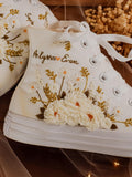 Luxury White Wedding Converse for Bride, Wedding Flowers Embroidered Shoes, Bridal Flower Embroidered Sneakers Converse Embroidery High Tops wedding flower