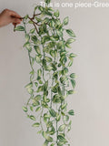 43" Faux Tradescantia Zebrina: Artificial Hanging Plant faux plants
