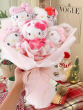 Sanrio Bouquet Hello Kitty Flower Melody Plush Bouquet Christmas Gift Valentine Gift Birthday Gift Gift for Her Anniversary Gift Kids Gift Bouquet