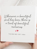 Sympathy Card, Thinking Of You Card, Condolence Card, Bereavement Card, Sorry For Your Loss Card, Sympathy Card Friend, Thinking Of You Gift sympathy flower