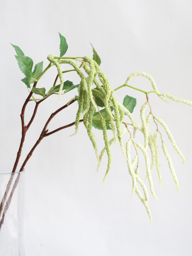 35" Faux Amaranthus, Preserved Amaranthus, Artificial Amaranthus, Home Decor/Fake Hanging Plant/Host Gift faux plants