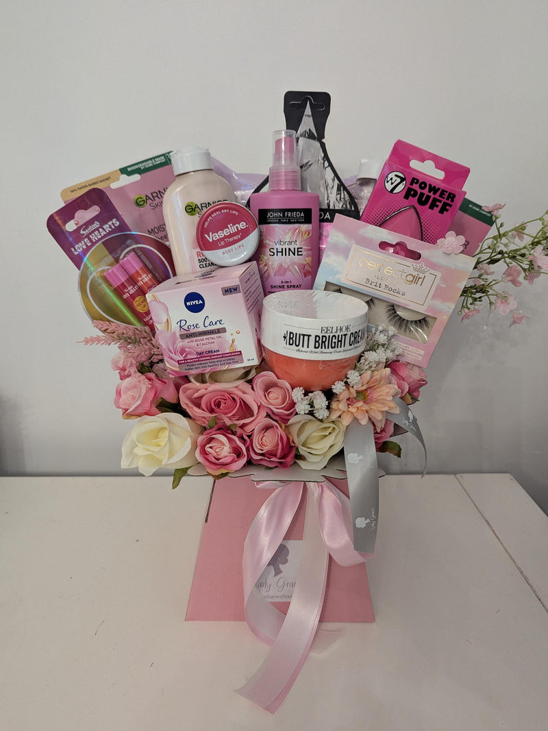 Ultimate Mum Sister Daughter Friends Bouquet Pink Stunning Silk Flowers Bouquet Gift Bouquet