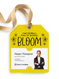 Your Referrals Make My Business Bloom Gift Tag | Seed Packet Pop By Tags | Gift Tags | Real Estate | Spring Pop By | 56-GT001 house warming flower