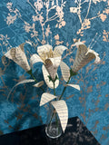 Personalised Paper Lily Gift, Wedding Vows, Song Lyrics | Valentines, Anniversary ANNIVERSARY