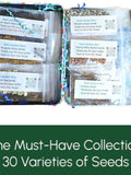 Heirloom Vegetable Seed Kit, 30 Varieties, Garden Gift Set seeds bulk