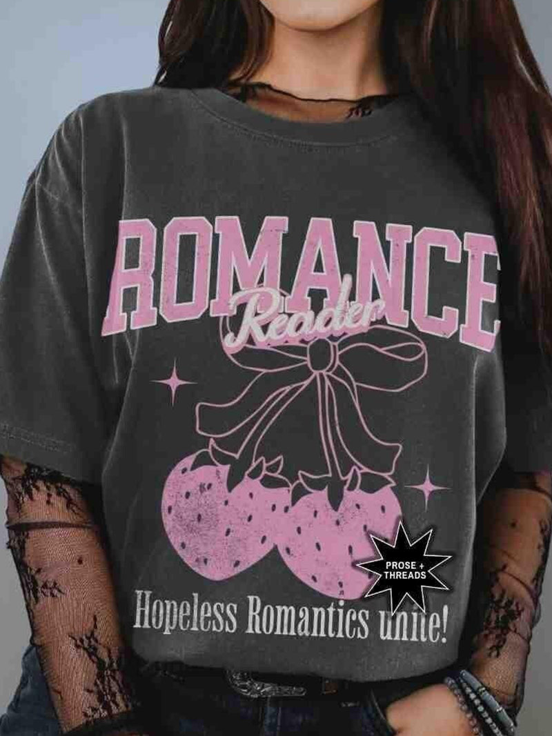 Romance Shirt Enemies To Lovers Trope Shirt For Book Lovers Literary Shirt Romantasy Bookstagram Shirt Booktok Merch Dark Romance Love Romance Flower
