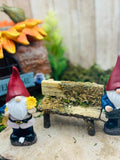 Fairy Garden House flower branch bench Terrarium Accessories Cake topper new home welcome mini gnome woodland party aquarium forest welcome house warming flower
