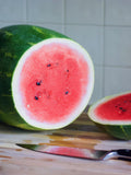12+ Heirloom CRIMSON SWEET WATERMELON Seeds - Giant 25lbs (11kg) Elongated Melons / Crispy and Sweet in Flavour - Heirloom Fruit Seeds seeds bulk
