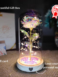 Personalized Galaxy Rose, Beauty and the Beast Rose, Enchanted Rose, Infinity Rose, Anniversary Gift, Valentines Day Gift for Her ANNIVERSARY