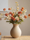 Small Fake Flowers, Silk Fall Flowers, Tiny Silk Flowers, Faux Filler Flowers, Faux Wildflowers,Silk Chrysanthemum, Faux Daisies, Faux Daisy silk flower
