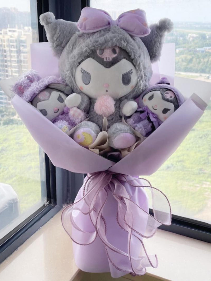 Sanrio Bouquet Handmade Bouquet Sanrio Plush Bouquet Christmas Gift Valentine Gift Anniversary Gift Birthday Gift Gift for Her Kids Gift Bouquet