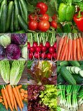 Vegetable Seed Kit  3500+ Seeds -12 Pack All Canadian Heirloom Vegetable Seed Collection, 14 Varieties flower seeds