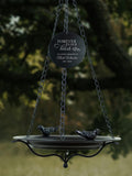 Memorial Garden Decor | Sympathy Gift Personalized | Remembrance Bird Bath Garden Memorial | Loss of Loved One | In Memory of Bird Bath Gift sympathy flower