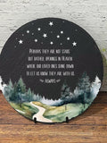 Perhaps They Are Not Stars Garden Stone,  Sympathy Gift, Slate Grave Marker, Keepsake, Remembrance, Bereavement Gift, Loss of a Loved One, sympathy flower