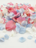 Freeze Dried Rose Petals - Eco-Friendly Natural Wedding Confetti, Biodegradable, Pink, Blue, White wedding flower