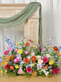 Wildflowers Aisle Flowers, Wildflowers Theme Wedding Decor, Aisle Decoration, Floor Flowers, Mantel Flowers, Alter Flowers, Ground Flowers wedding flower