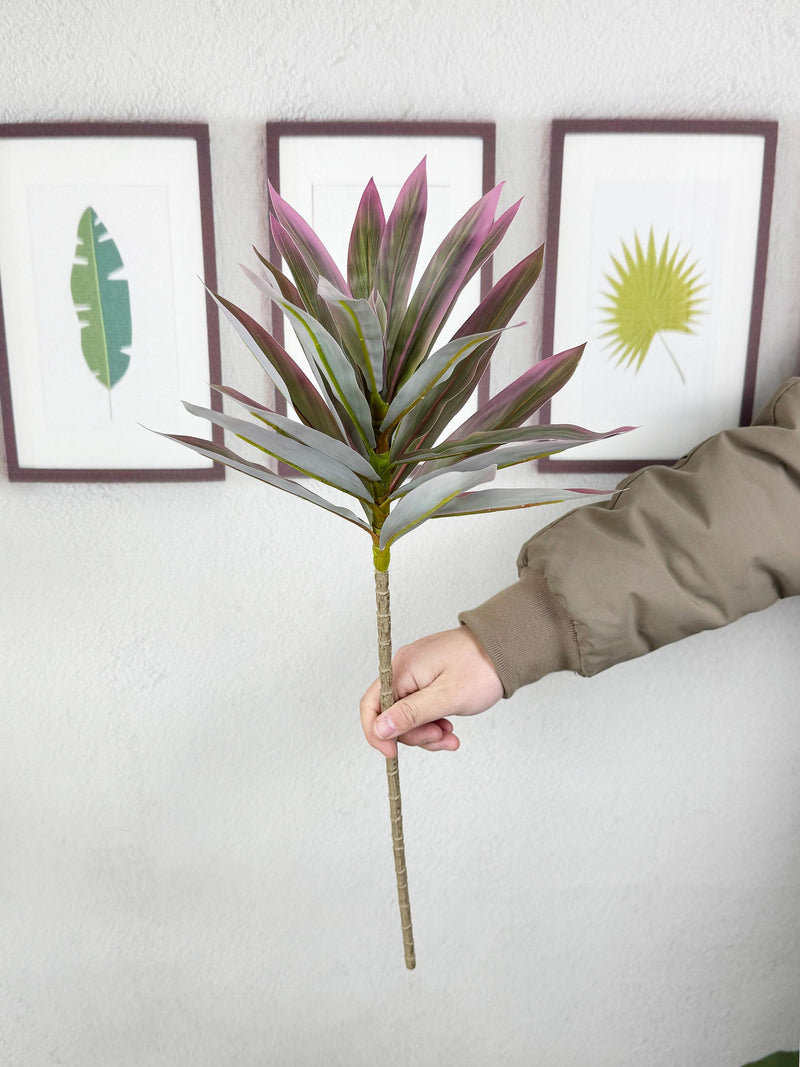 faux Cordyline stems_24Ò artificial bamboo branches_vase filler_garden plant decor_home  decor_wedding arch /background decor_DIY floral faux plants