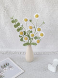 Crochet Daisy Bouquet, April Birth Flower, Handmade Spring Gift birthday flower
